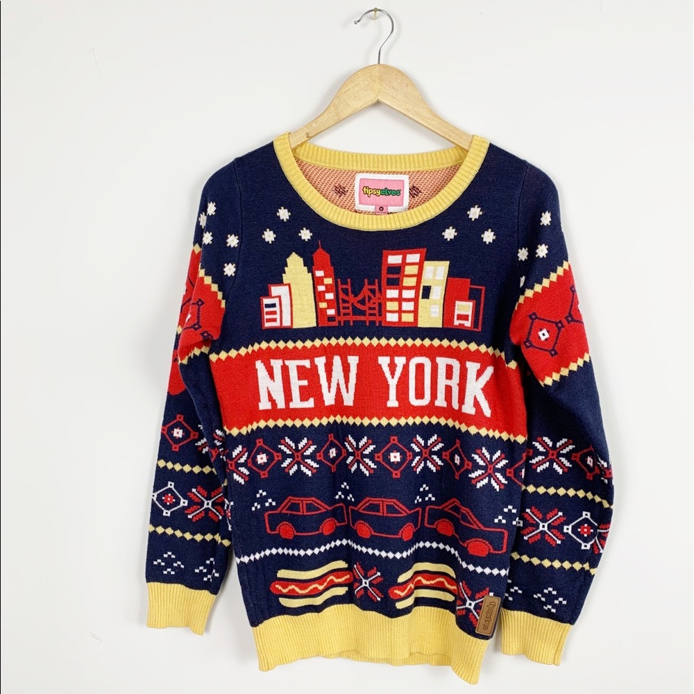 Tipsy Elves Sweater New York sweater